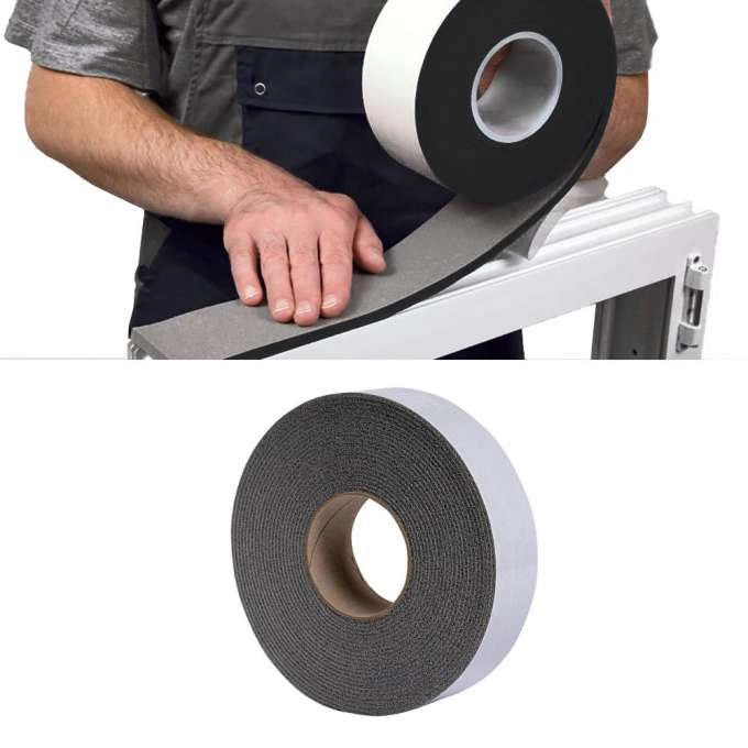 Pritex Kompriband 74 mm – Quellband 15–30 mm für Fensteranschlussfugen (4 m)