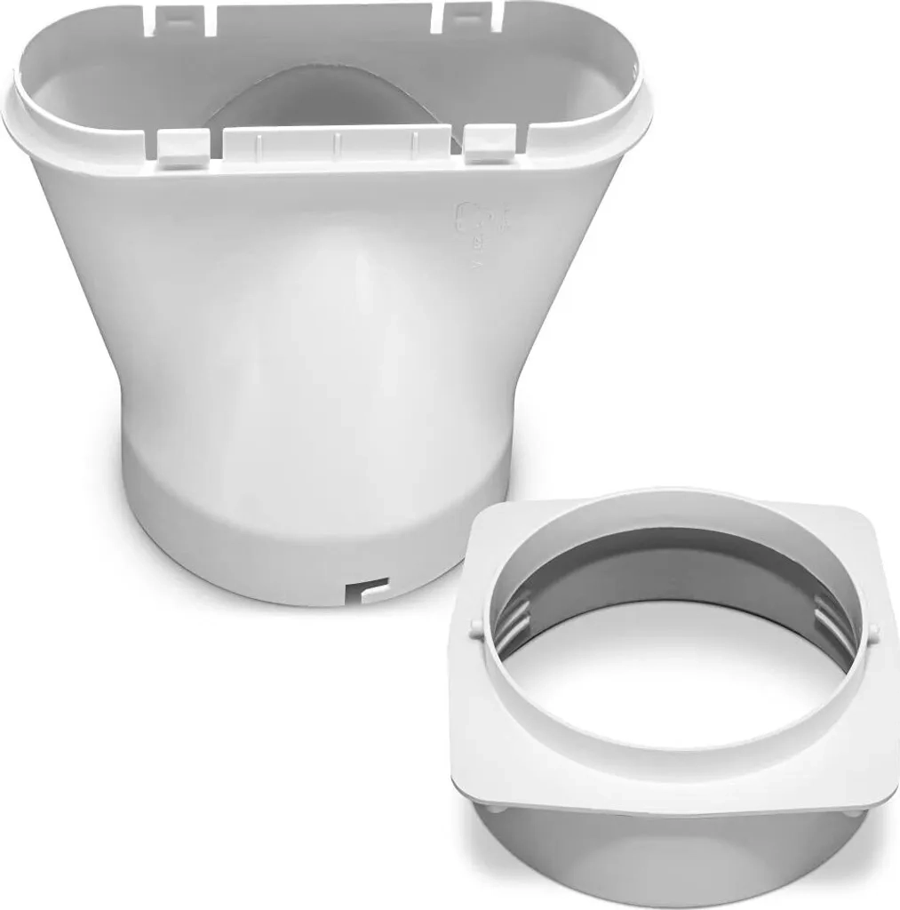 TROTEC Fensteradapter für Abluftschlauch – Fensterdüse für mobile Klimageräte