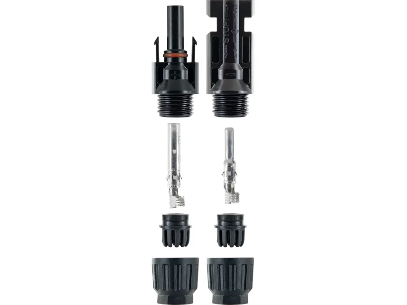 Schwaiger Solar Steckerset – Stecker & Kupplung für Photovoltaik (IP68)