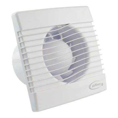 AirRoxy Badlüfter 01-001 Ø100 mm – Weiß