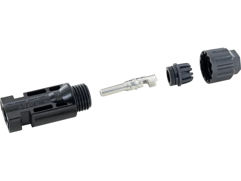 Schwaiger Solar Steckerset – Stecker & Kupplung für Photovoltaik (IP68)